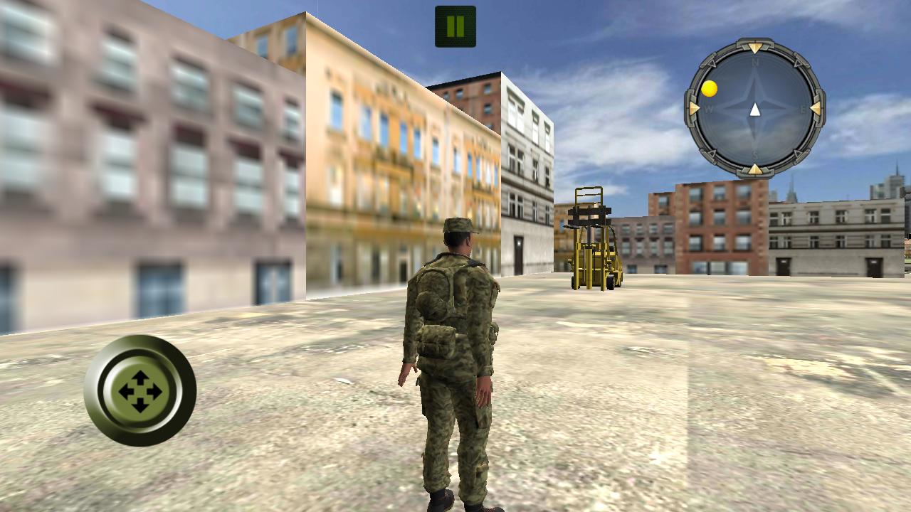 Army Cargo Plane Transport 3D