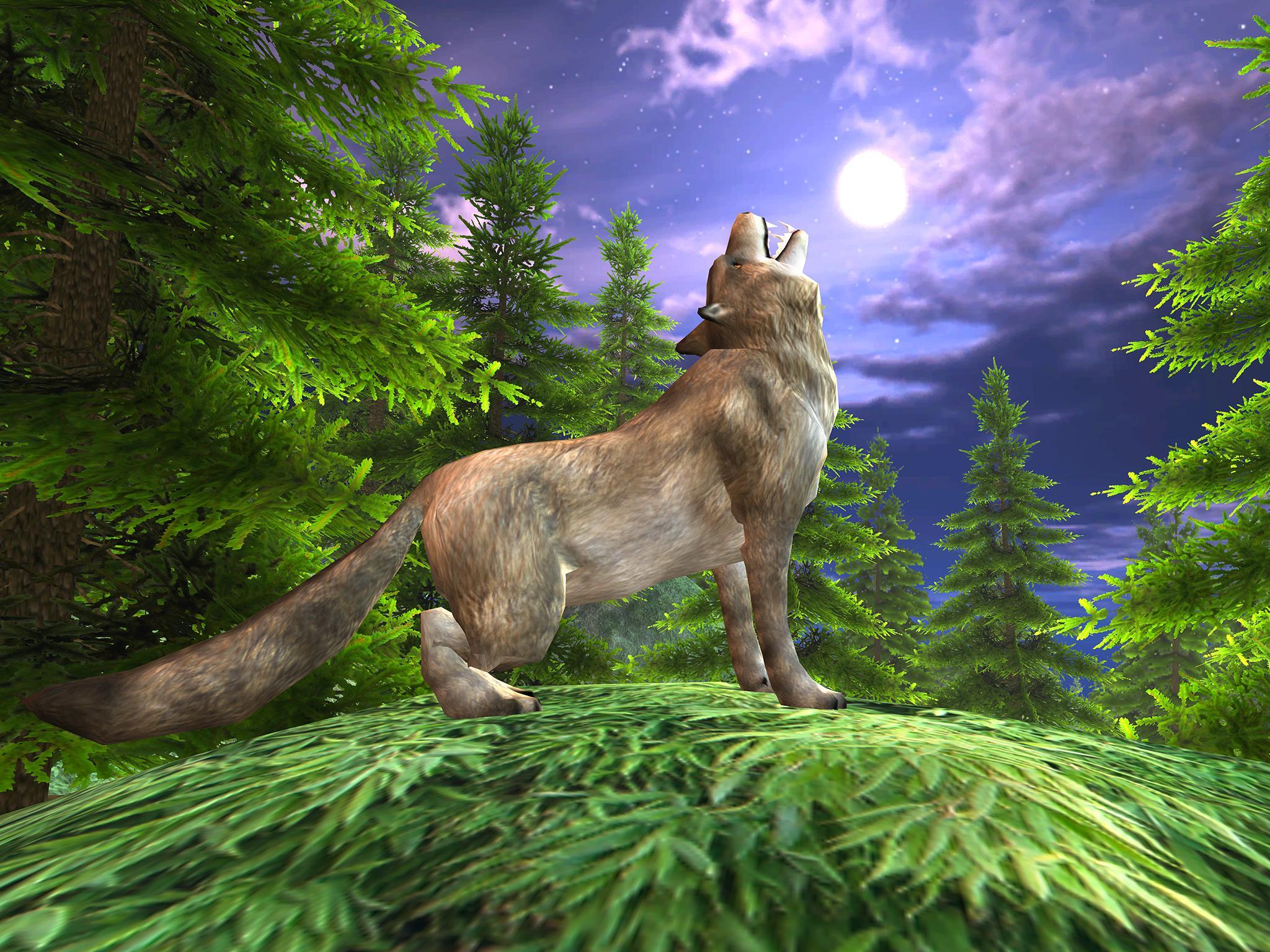 Wild Wolf Attack Adventure 3D