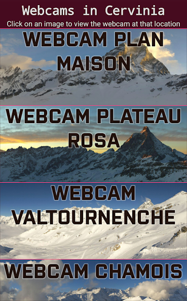 Cervinia Webcams