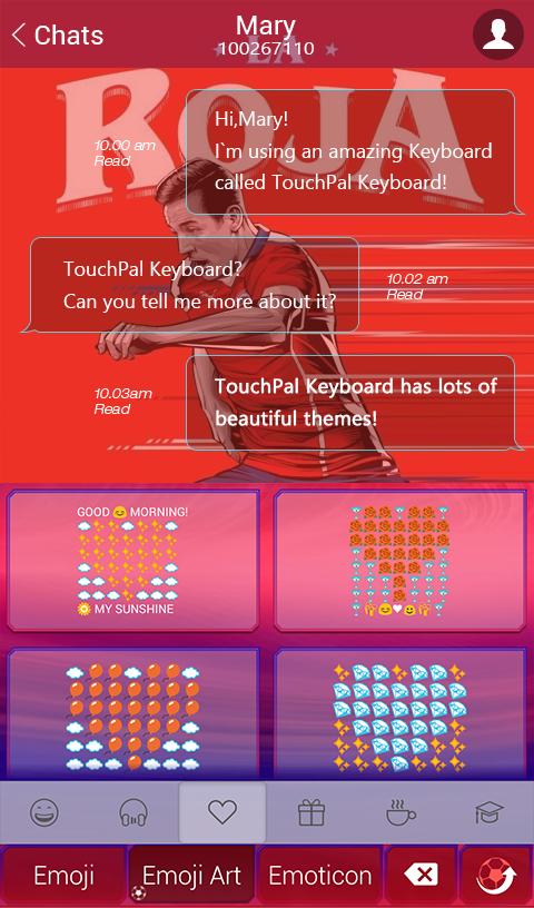 TouchPal Chile_FIFA Theme