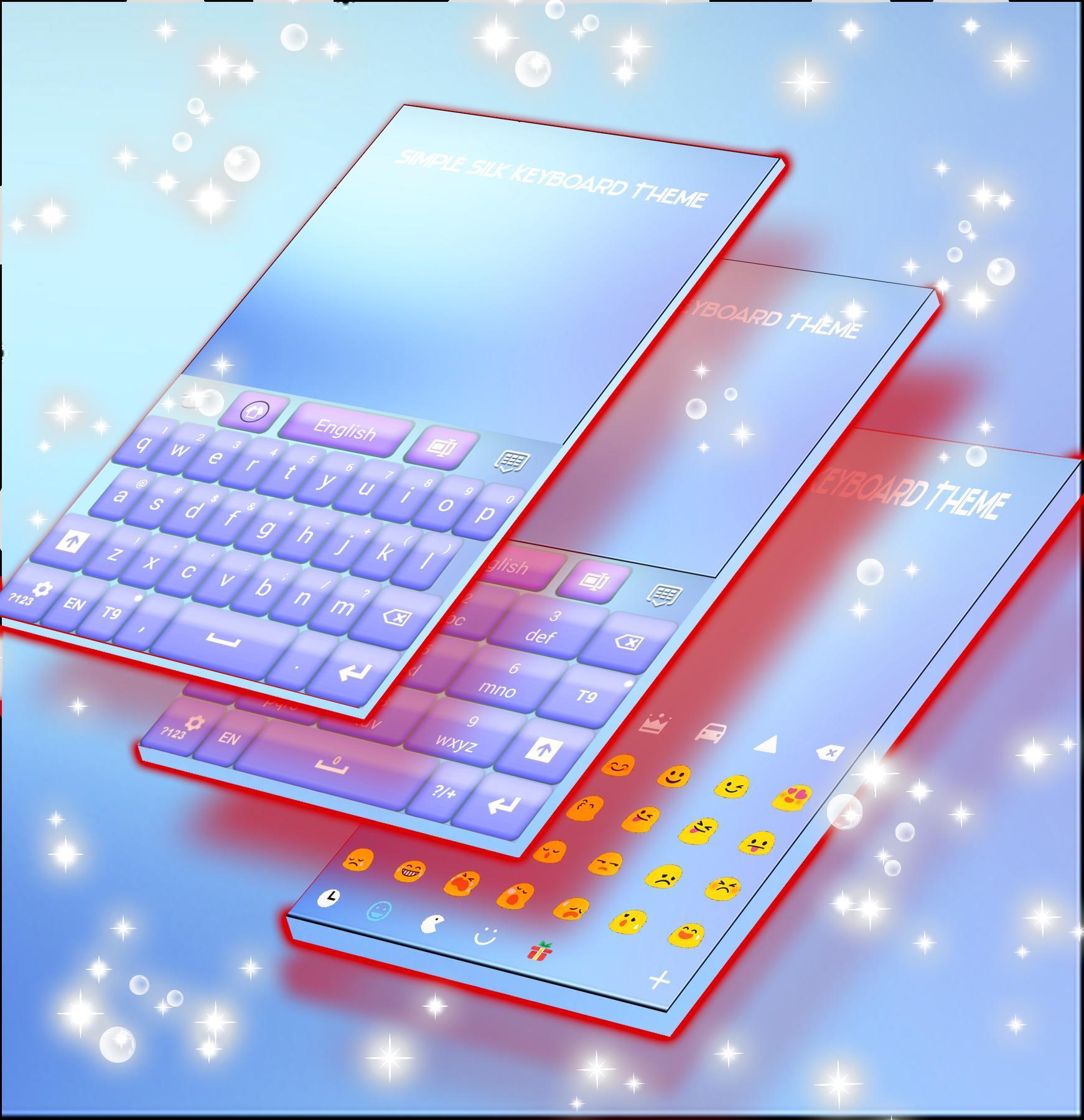 Simple Silk Keyboard Theme