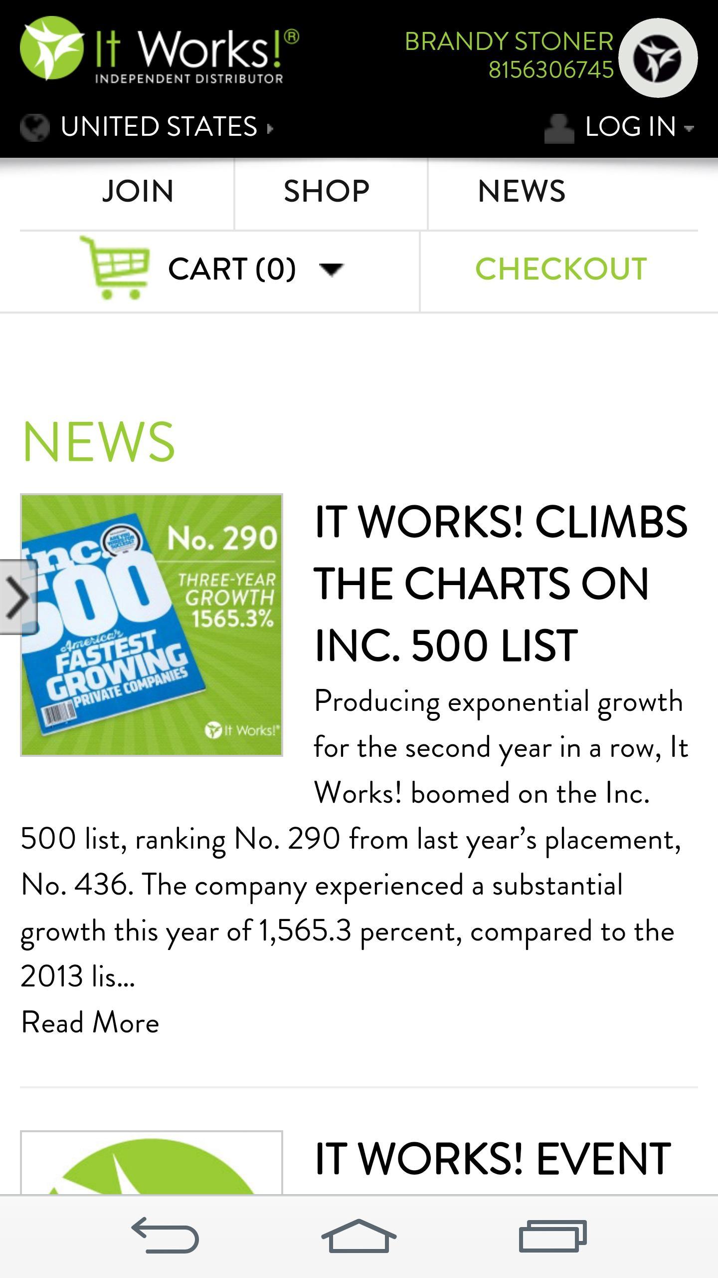 It Works! Health and Wellness