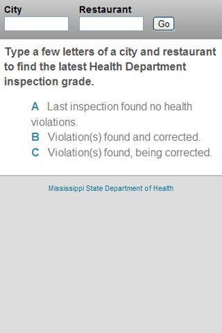 Restaurant Inspections