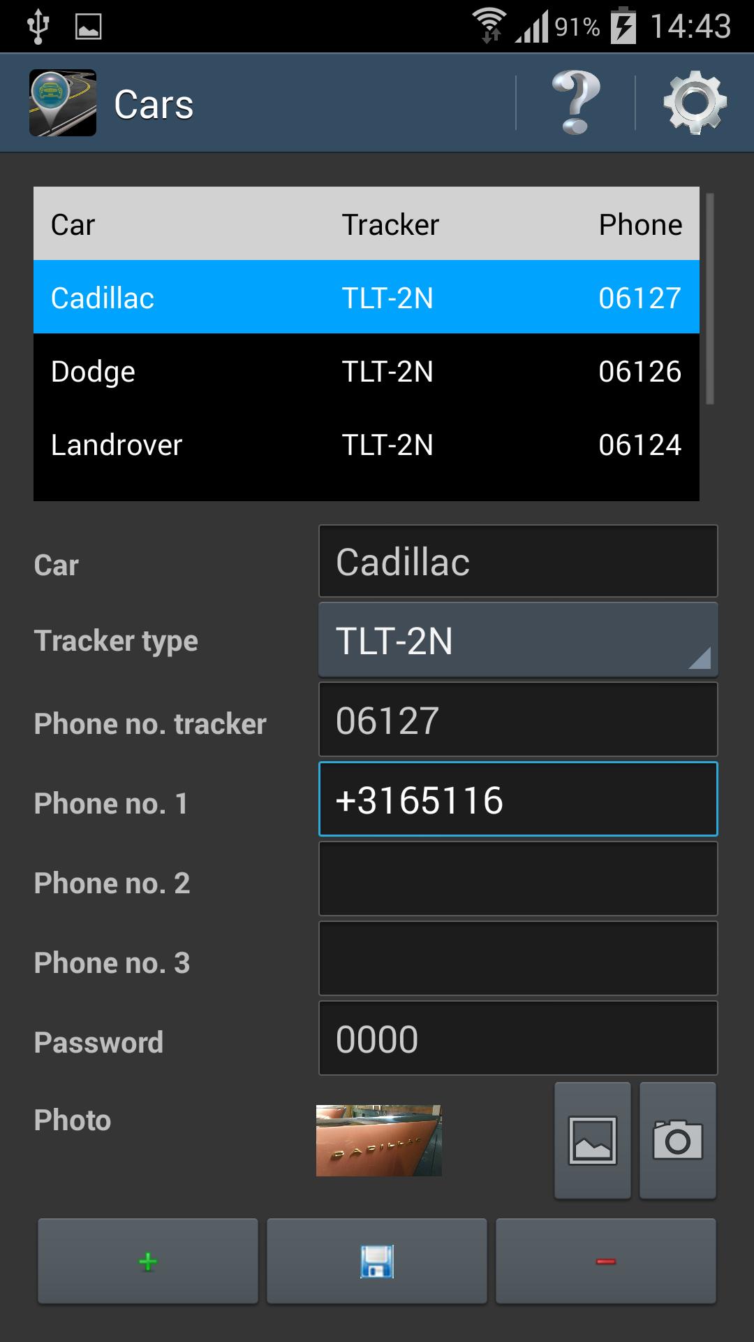 GPS Tracker Controller