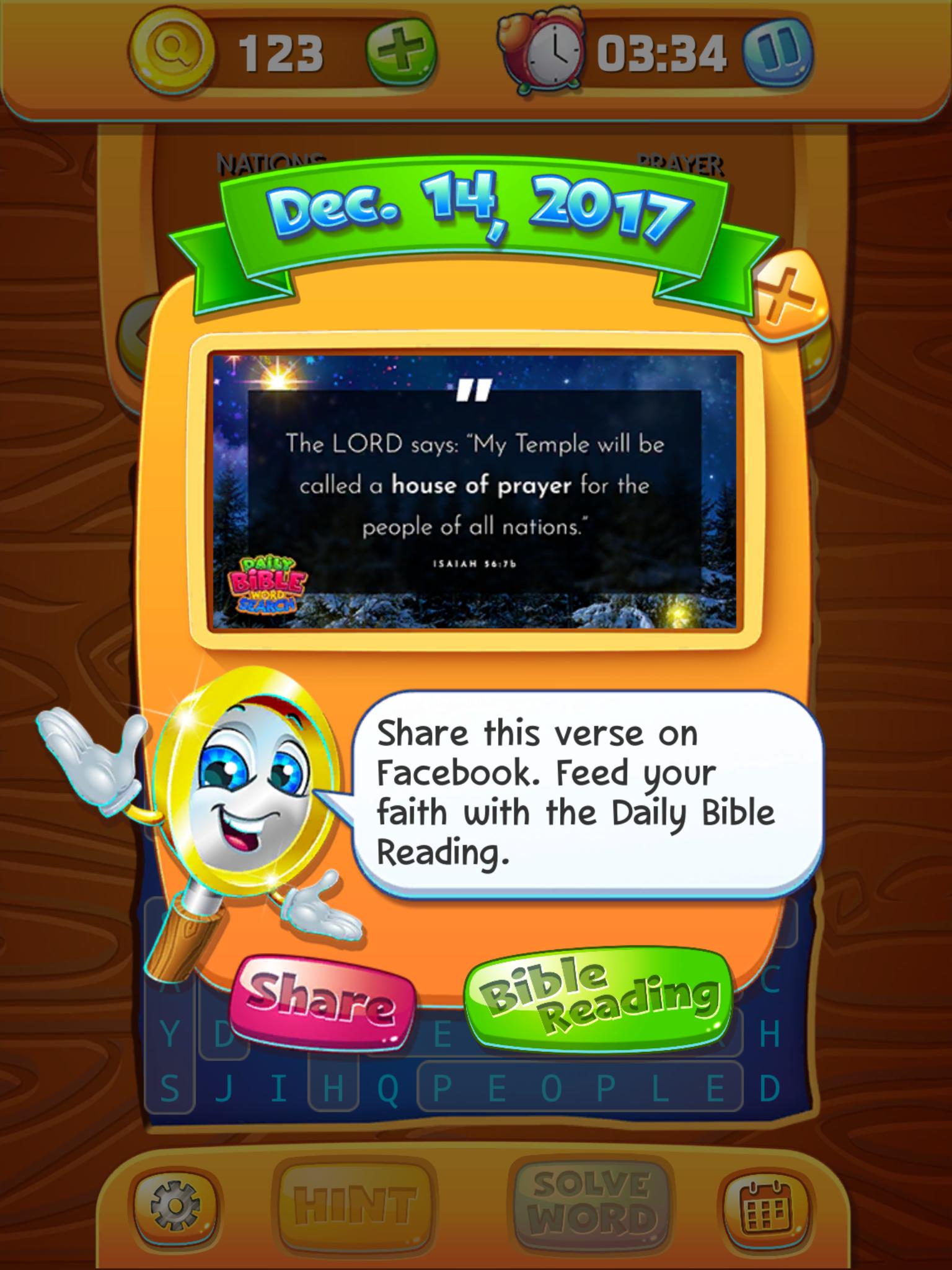 Daily Bible Word Search