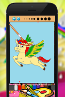 Unicorn Horse Coloring Book