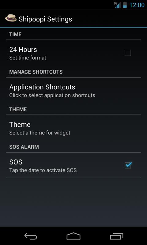 Shipoopi Lockscreen Widget