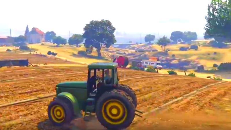 Farming Tractor Driving Game