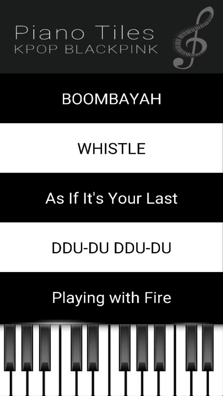 KPOP BLACKPINK - Piano Tap Free