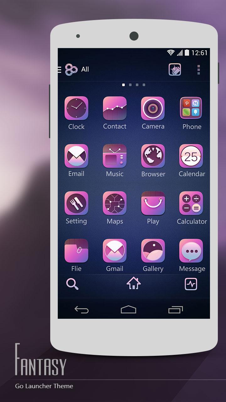 Fantasy GO Launcher Theme