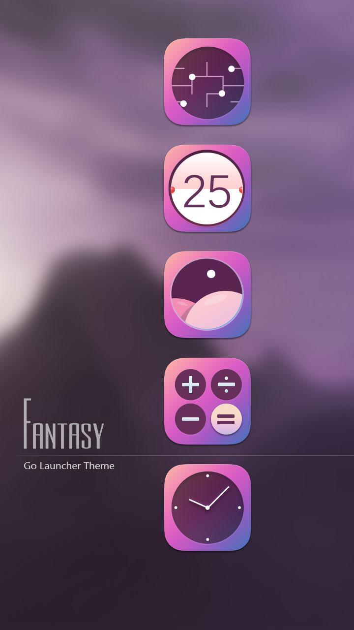 Fantasy GO Launcher Theme