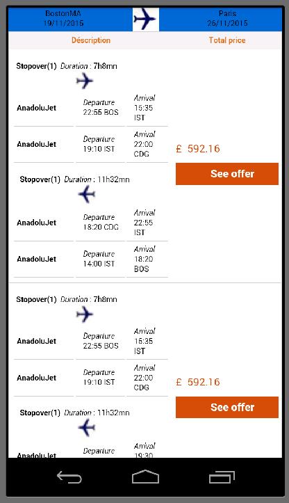 Compare Flight Airline tickets