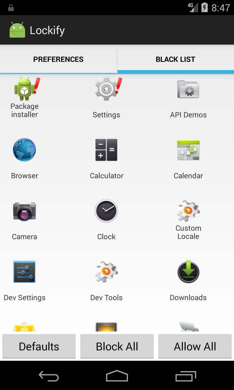 Companion App Locker