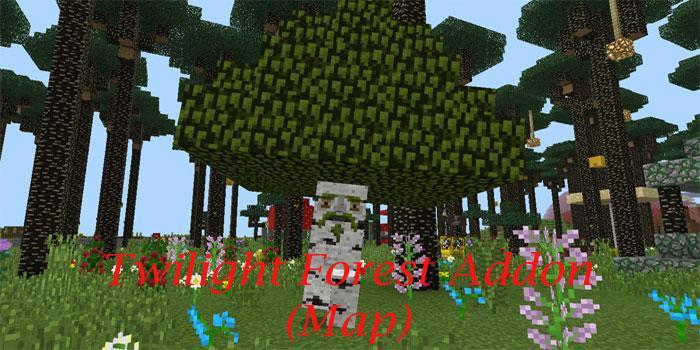 Twilight Forest Addon (Map) for MCPE