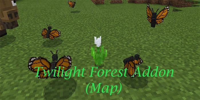 Twilight Forest Addon (Map) for MCPE