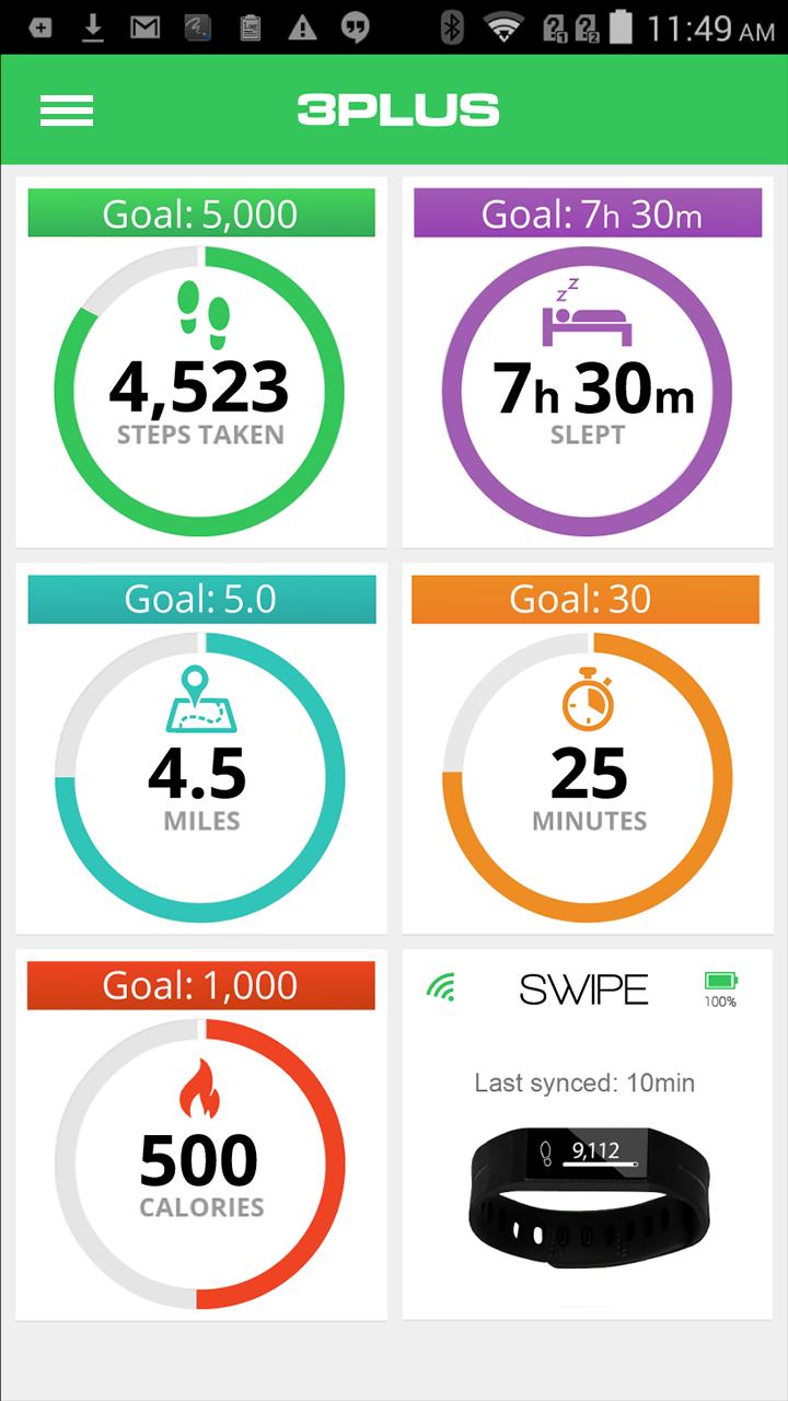 3Plus Activity Tracker