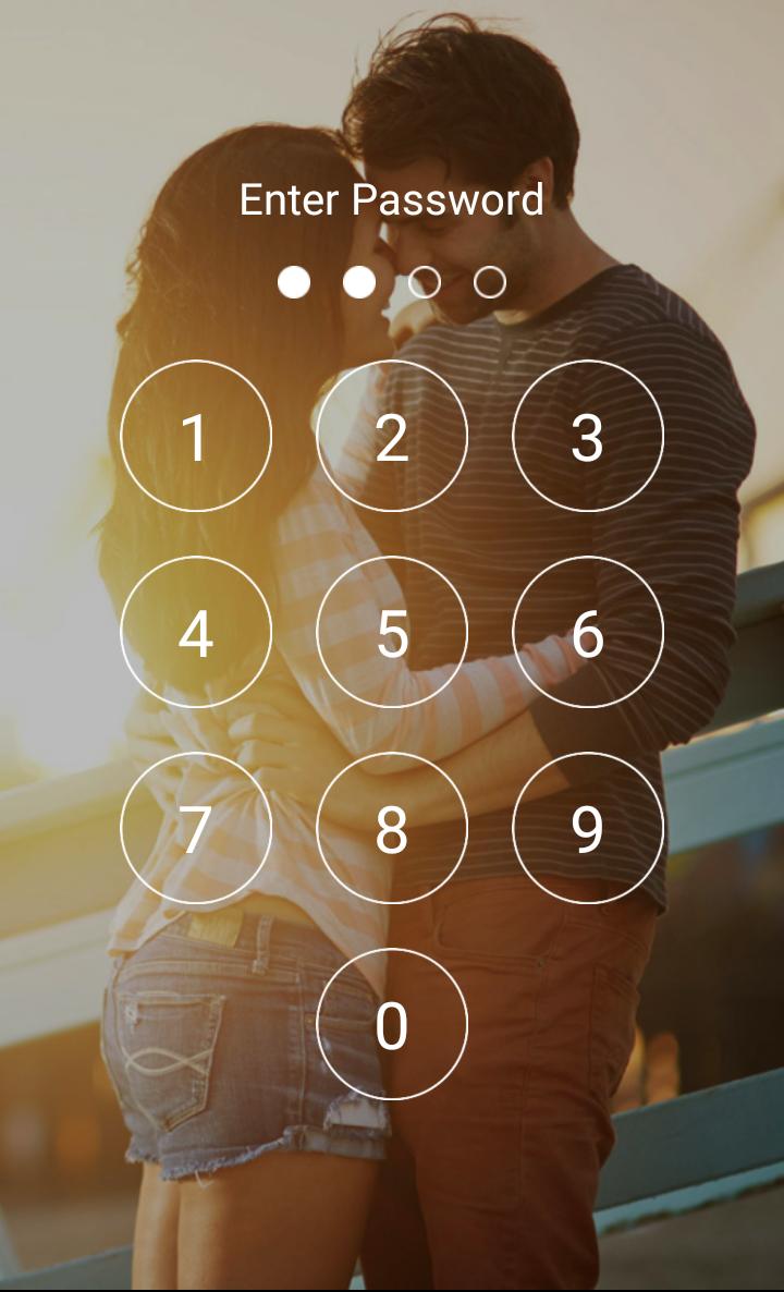 Couple Photo Lock Screen