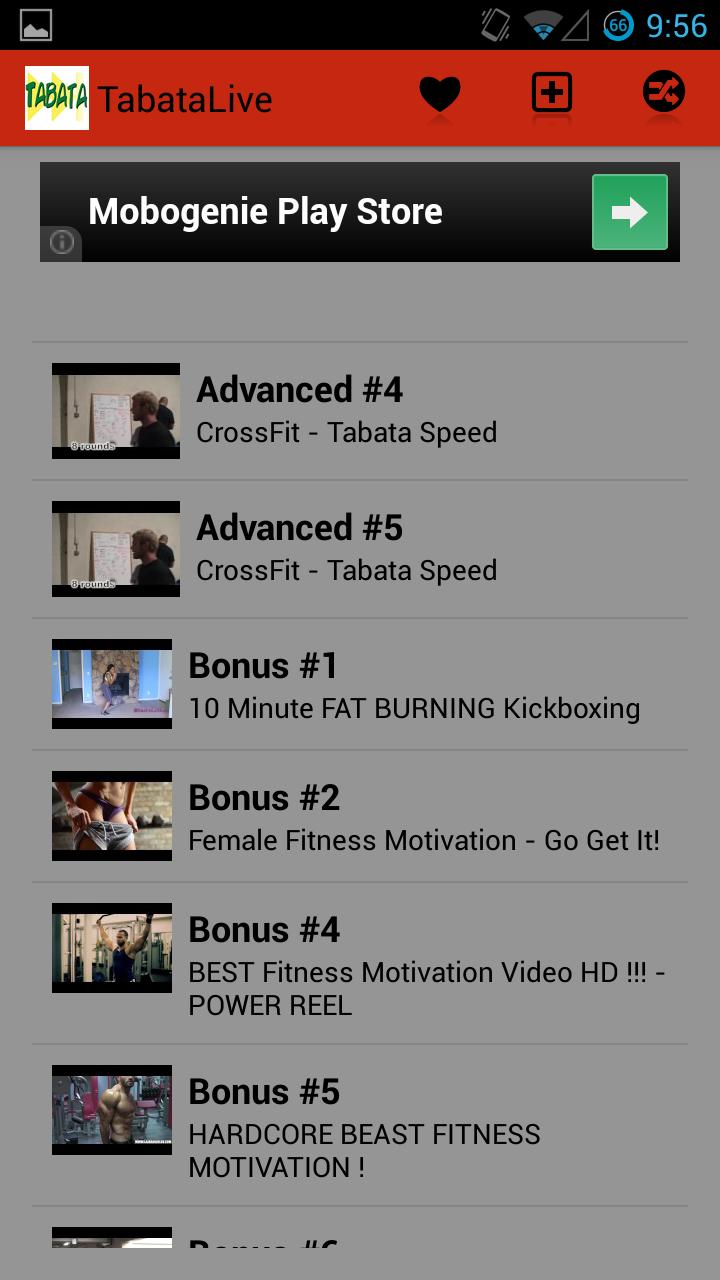 Tabata Live Tutorial