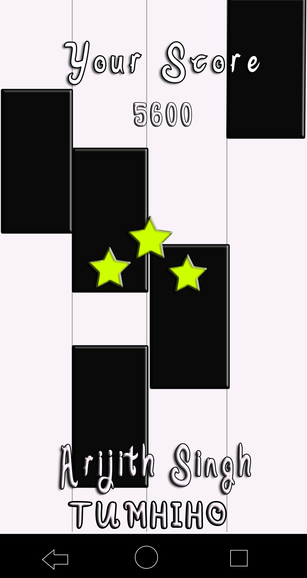 Tum Hi Ho Aashiqui Arjit Singh Piano Tiles