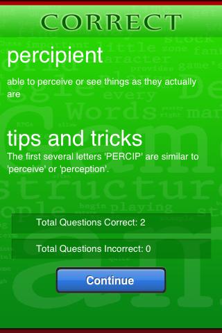 Virtual SAT Tutor - Vocabulary