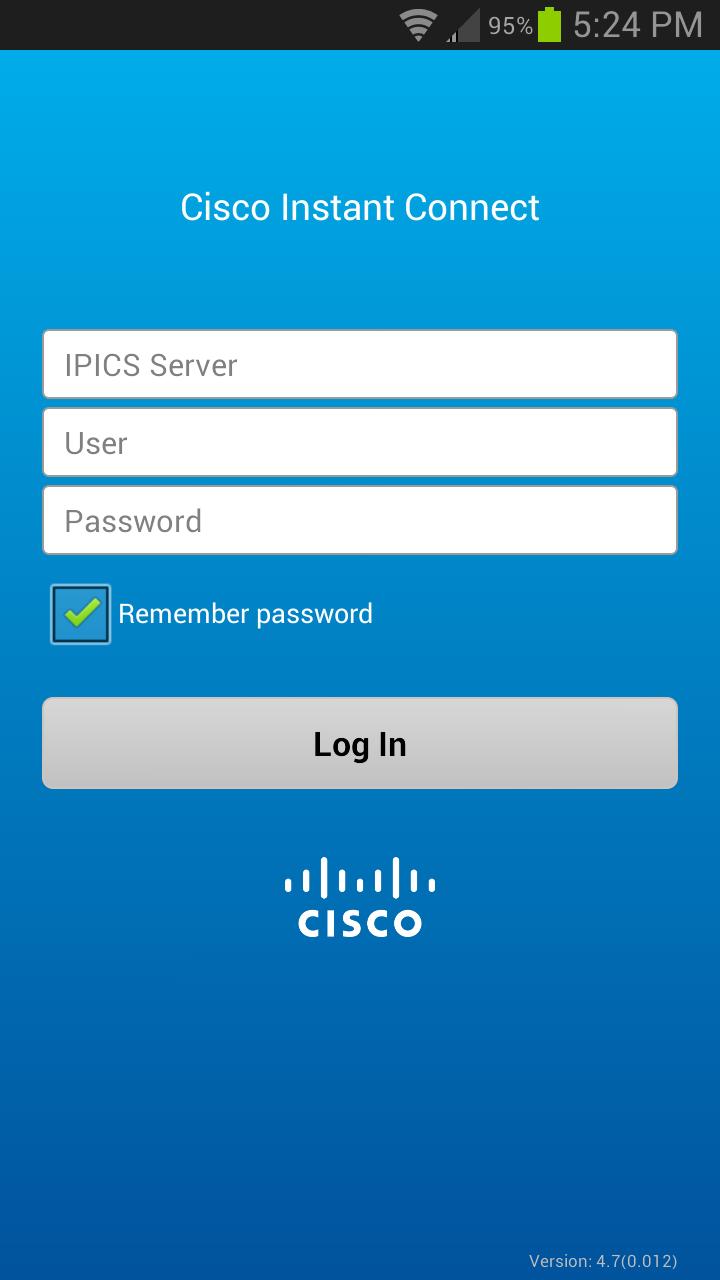 Cisco Instant Connect 4.7(1)