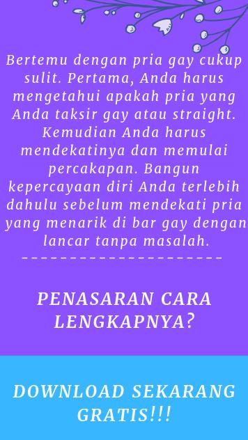 Cara Jenius Memikat Pria Sesama Jenis