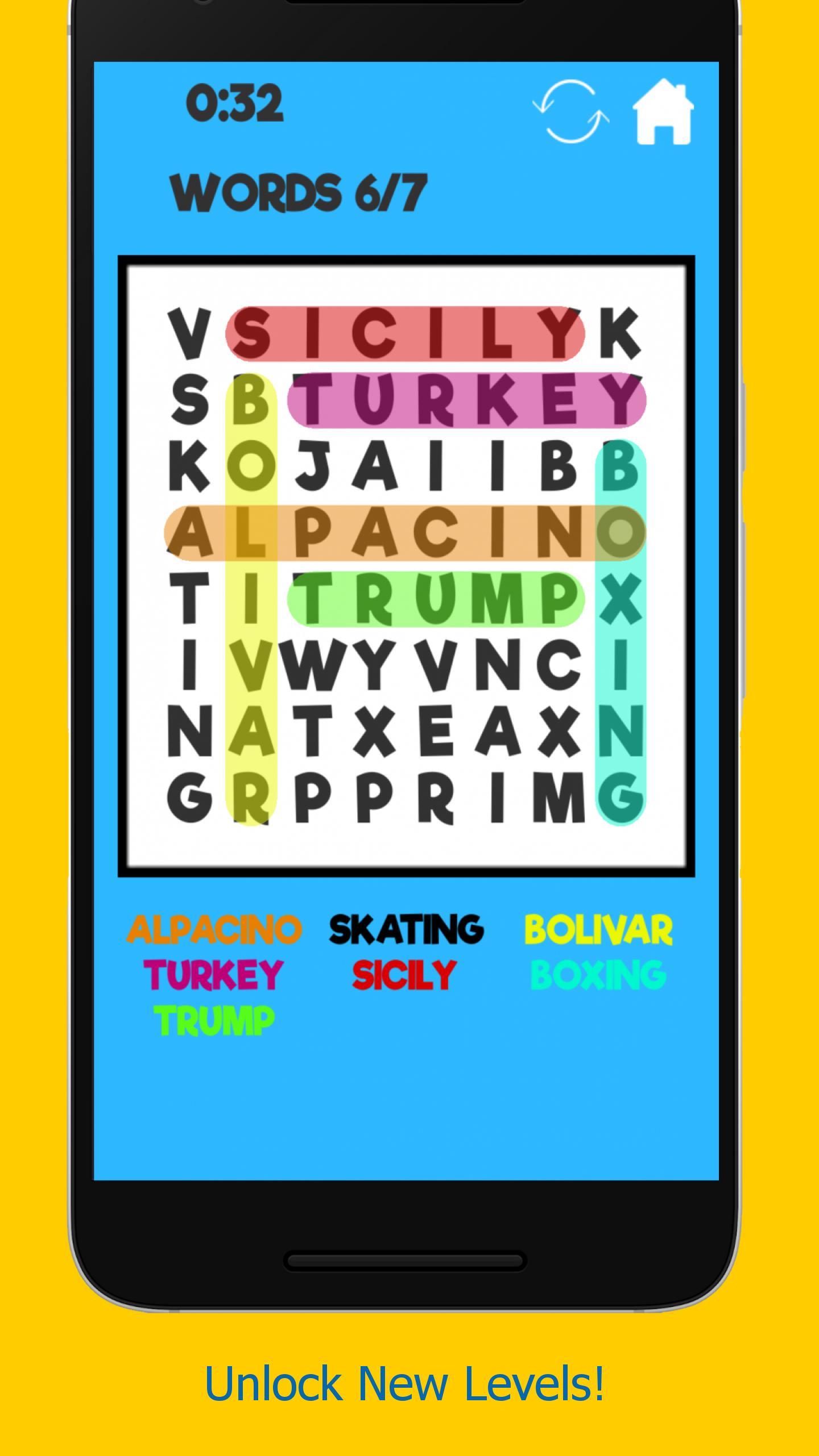 Find Words Game with Levels
