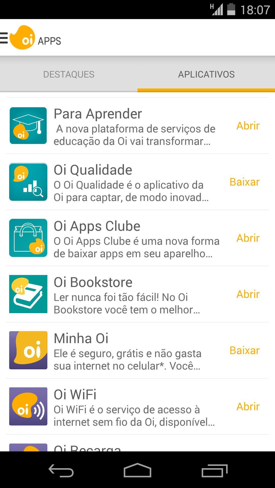 Oi Apps