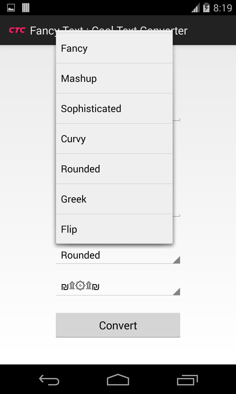 Fancy Text : Cool Text Convert