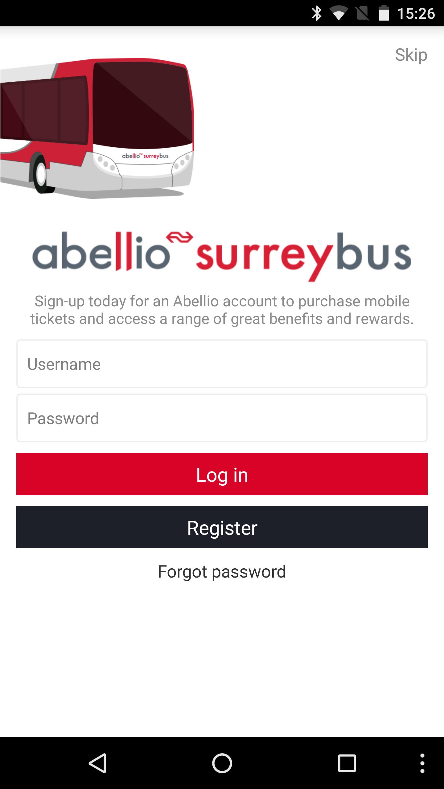 Abellio Surrey Bus