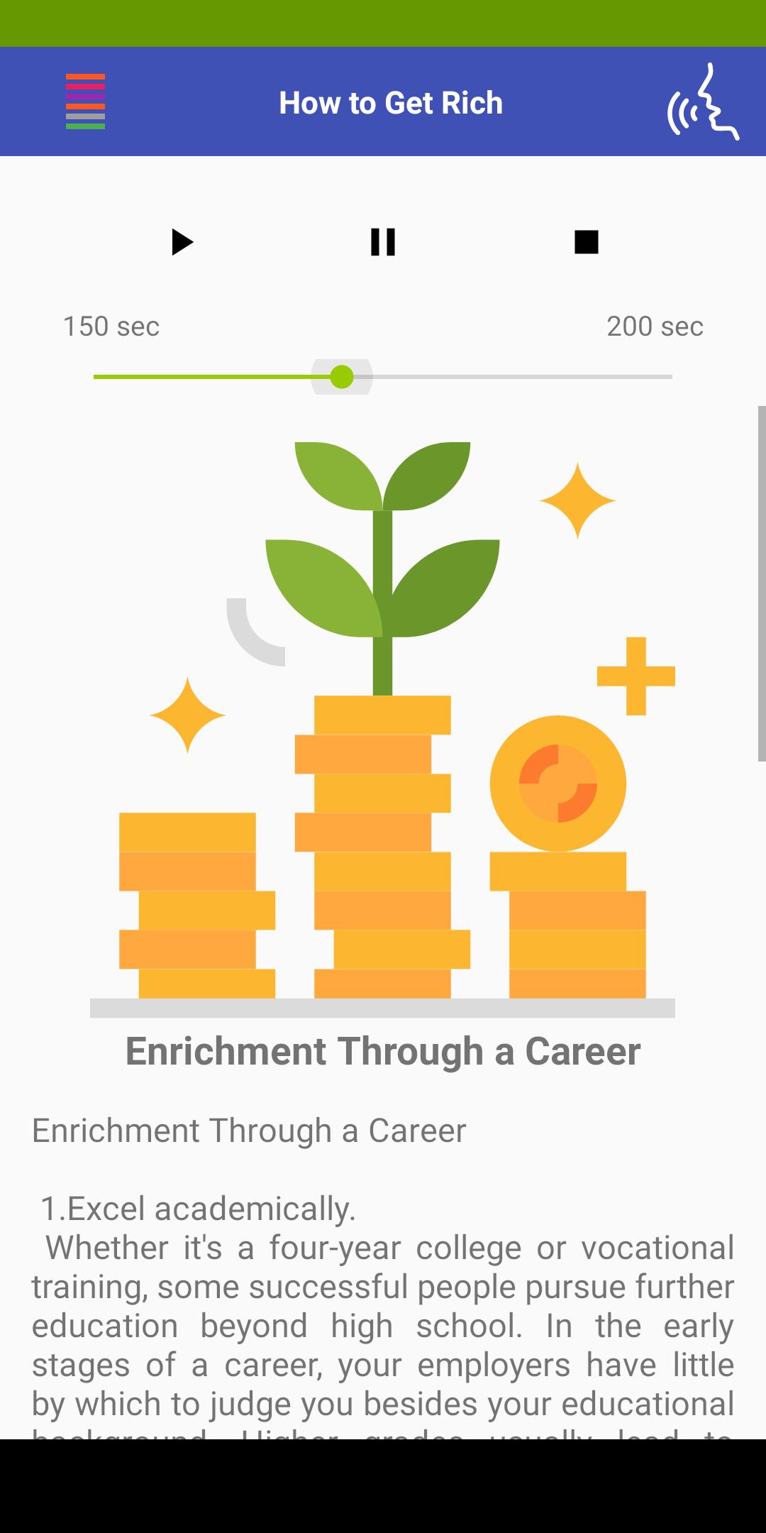 How to Get rich. Advices