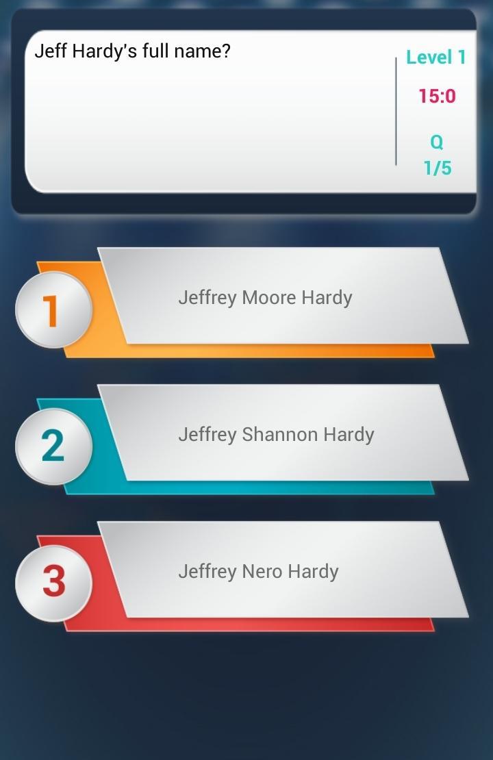 Matt and Jeff Hardy Quiz