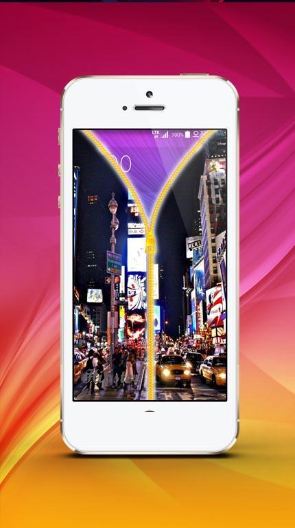 New city Zipper Verrouillage