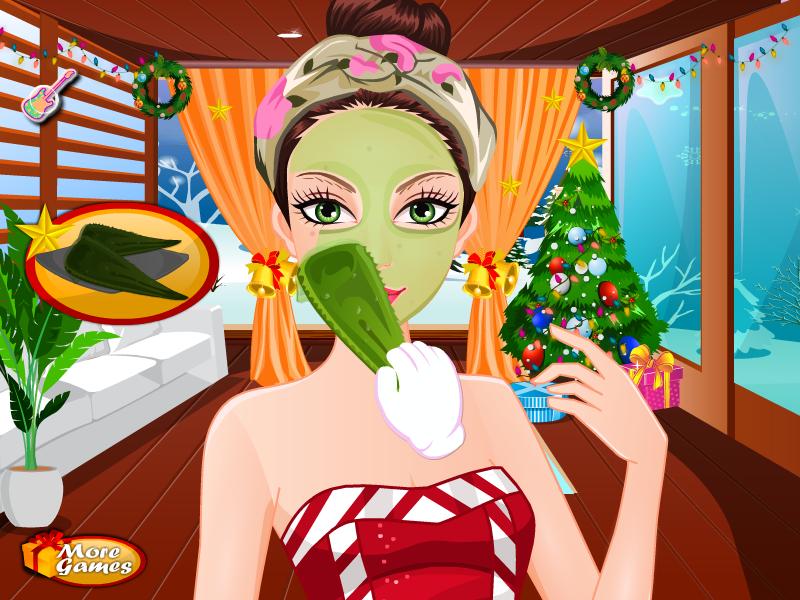 Beauty spa christmas games