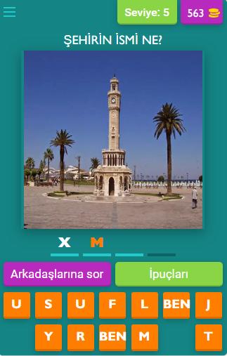 Soru Cevap Kelime Oyunu