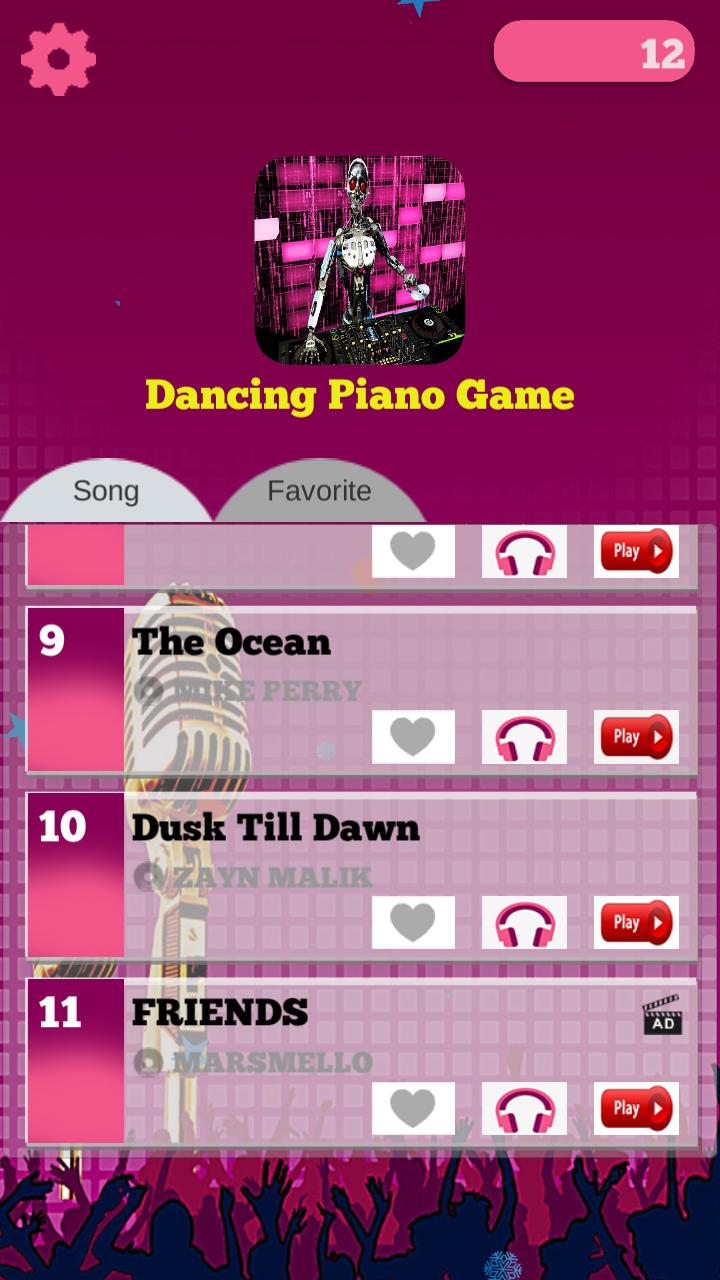 Piano Tiles Top Chart 2018