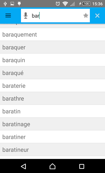 French Synonyms Offline