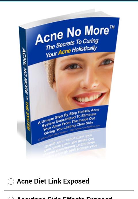 Acne No More
