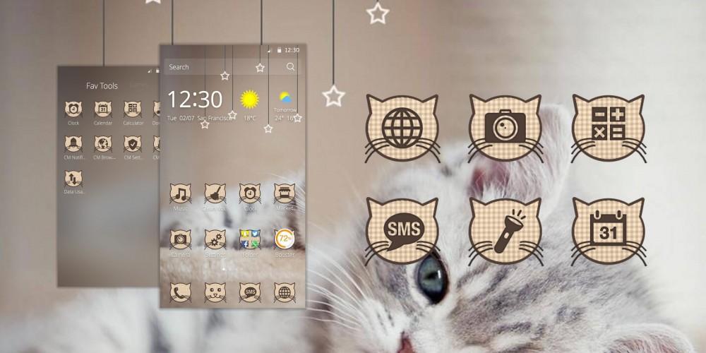 Cute Kitty Theme