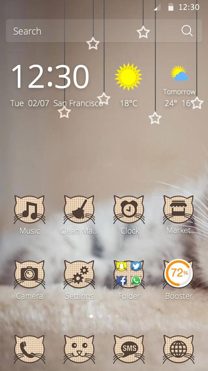 Cute Kitty Theme