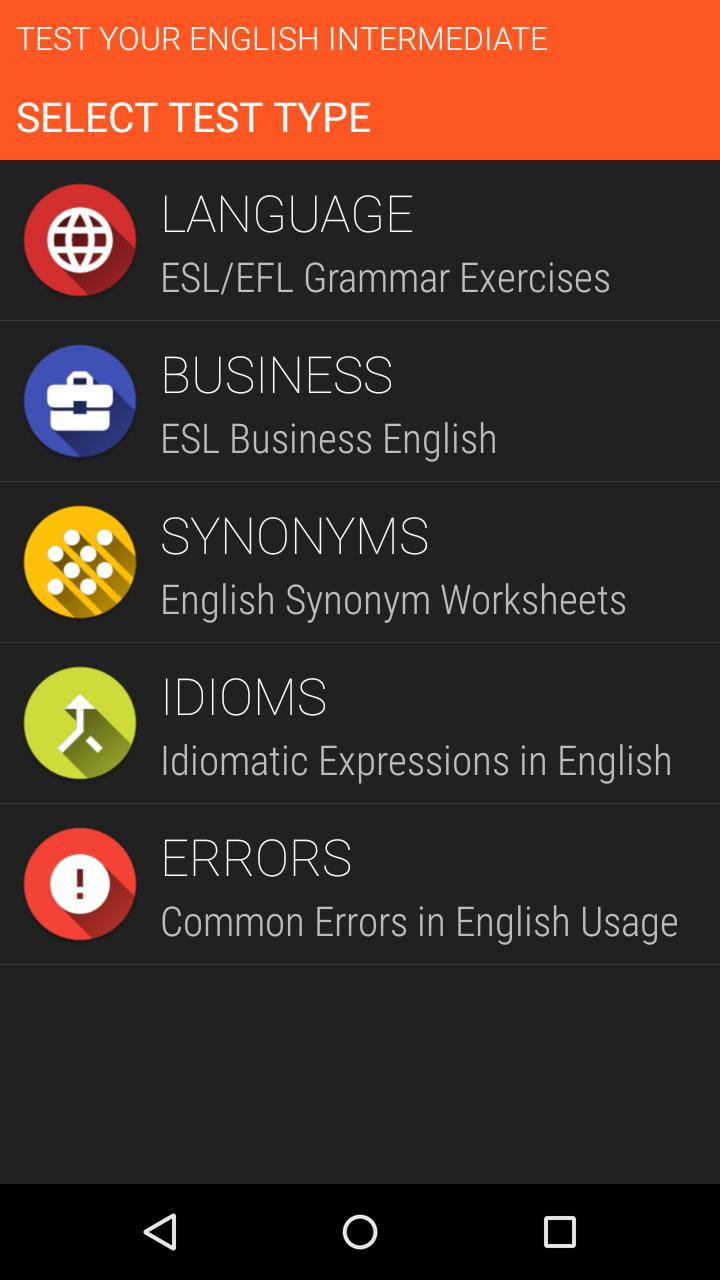 Test Your English II.