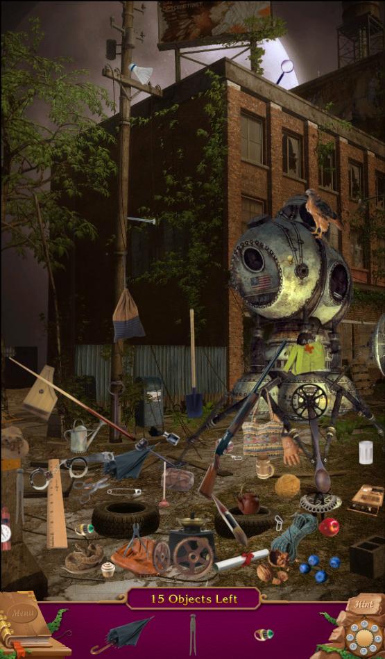 Hidden Objects Deserted City