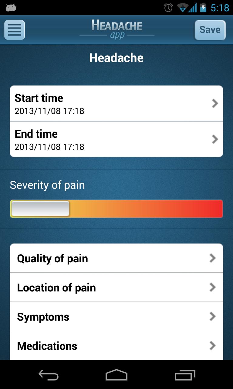 Headache App