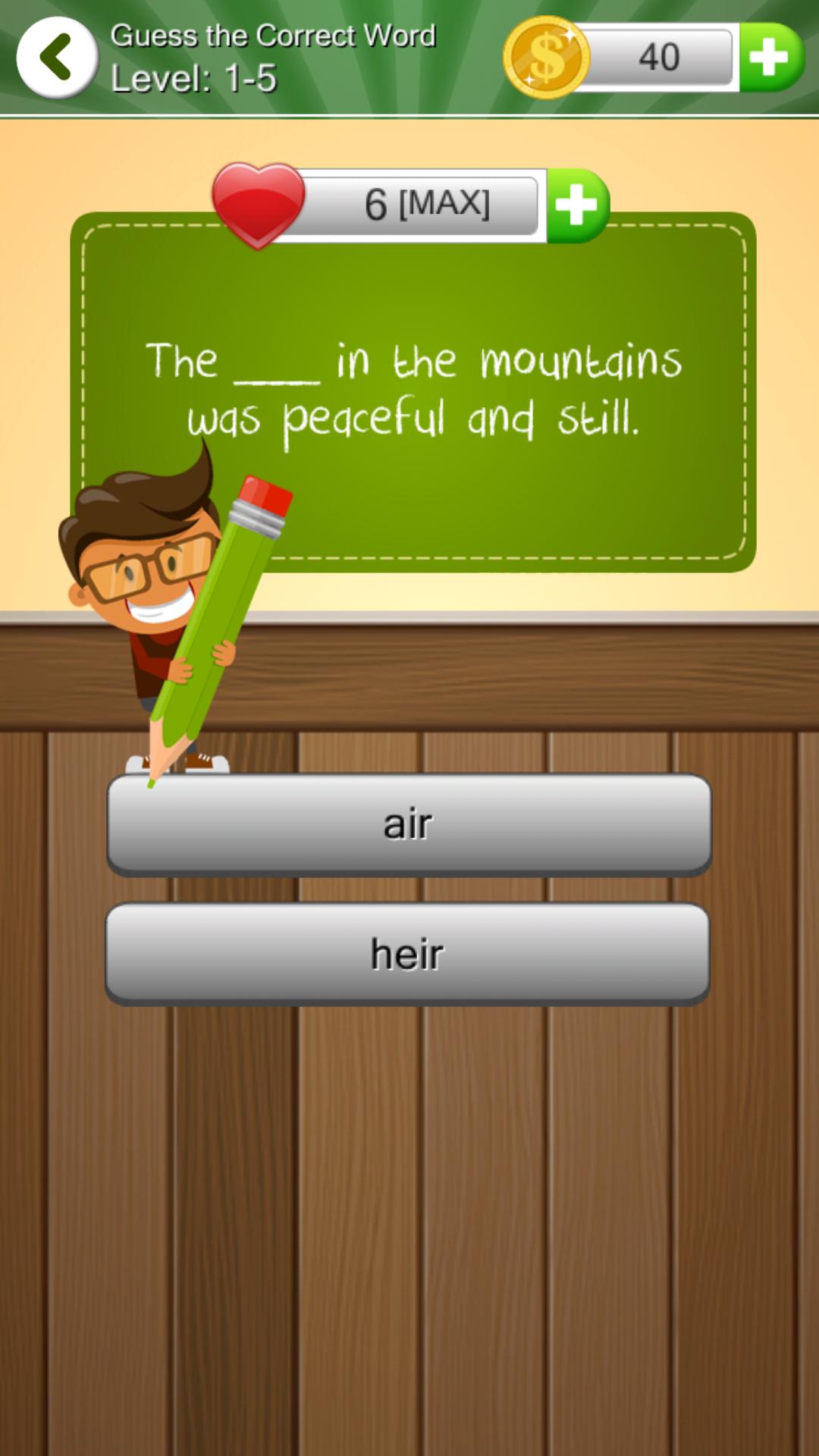 Guess the Correct Word