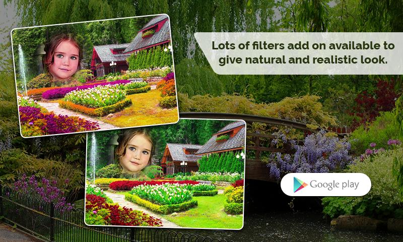 Real Garden Photo Frames