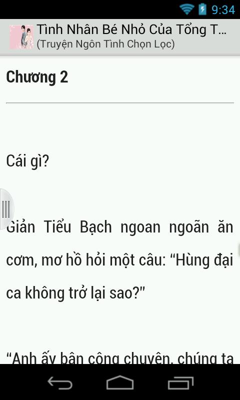 Tinh Nhan Be Nho Cua Tong Tai