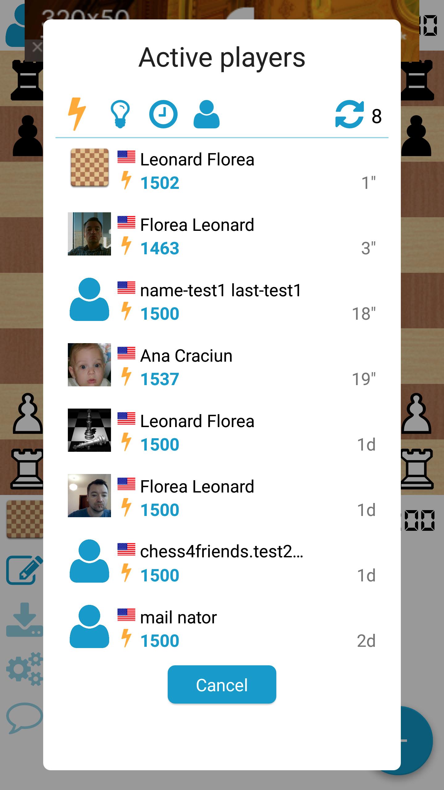 Chess4Friends - play online