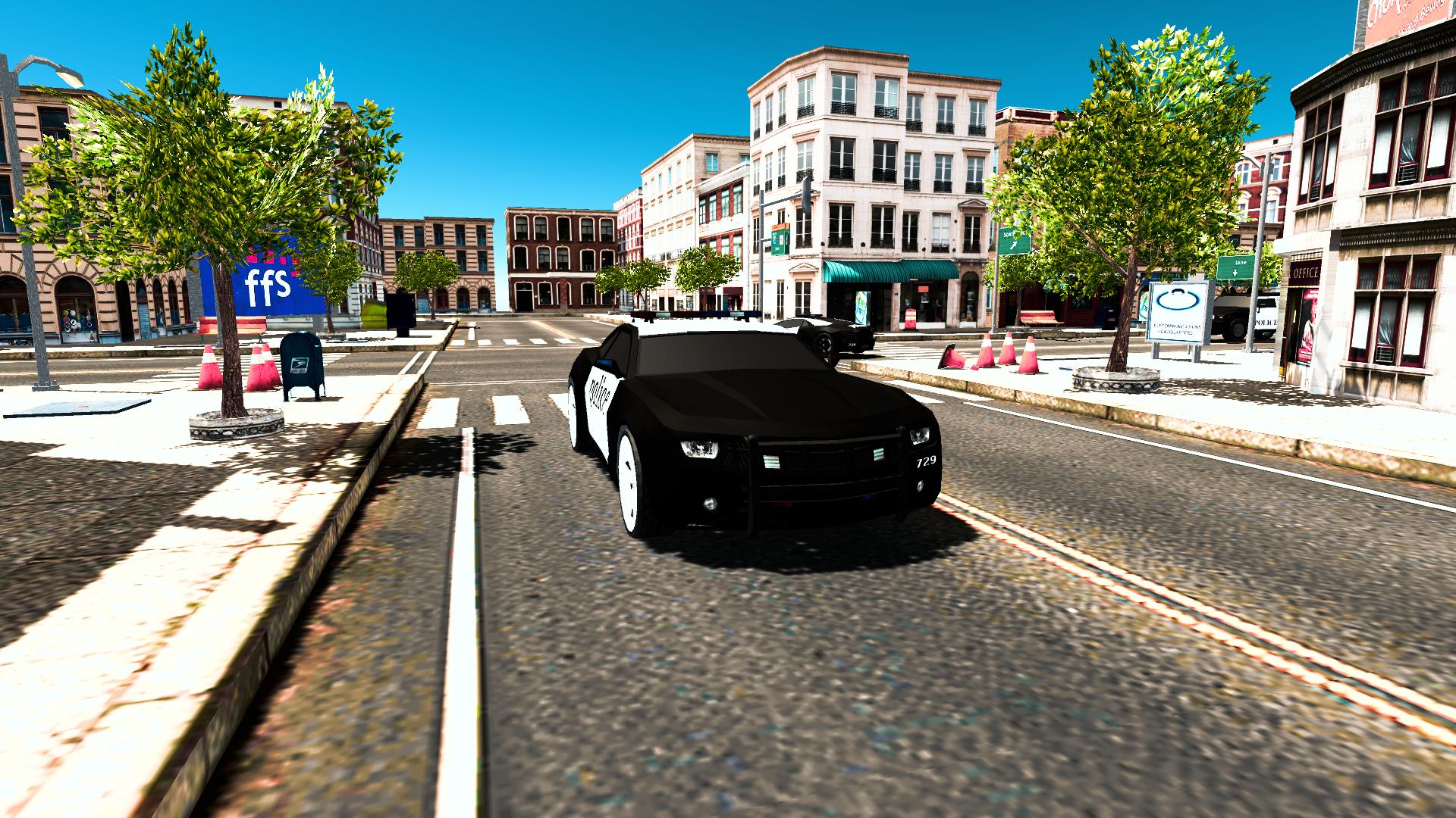 Police Car Driving Training 3D