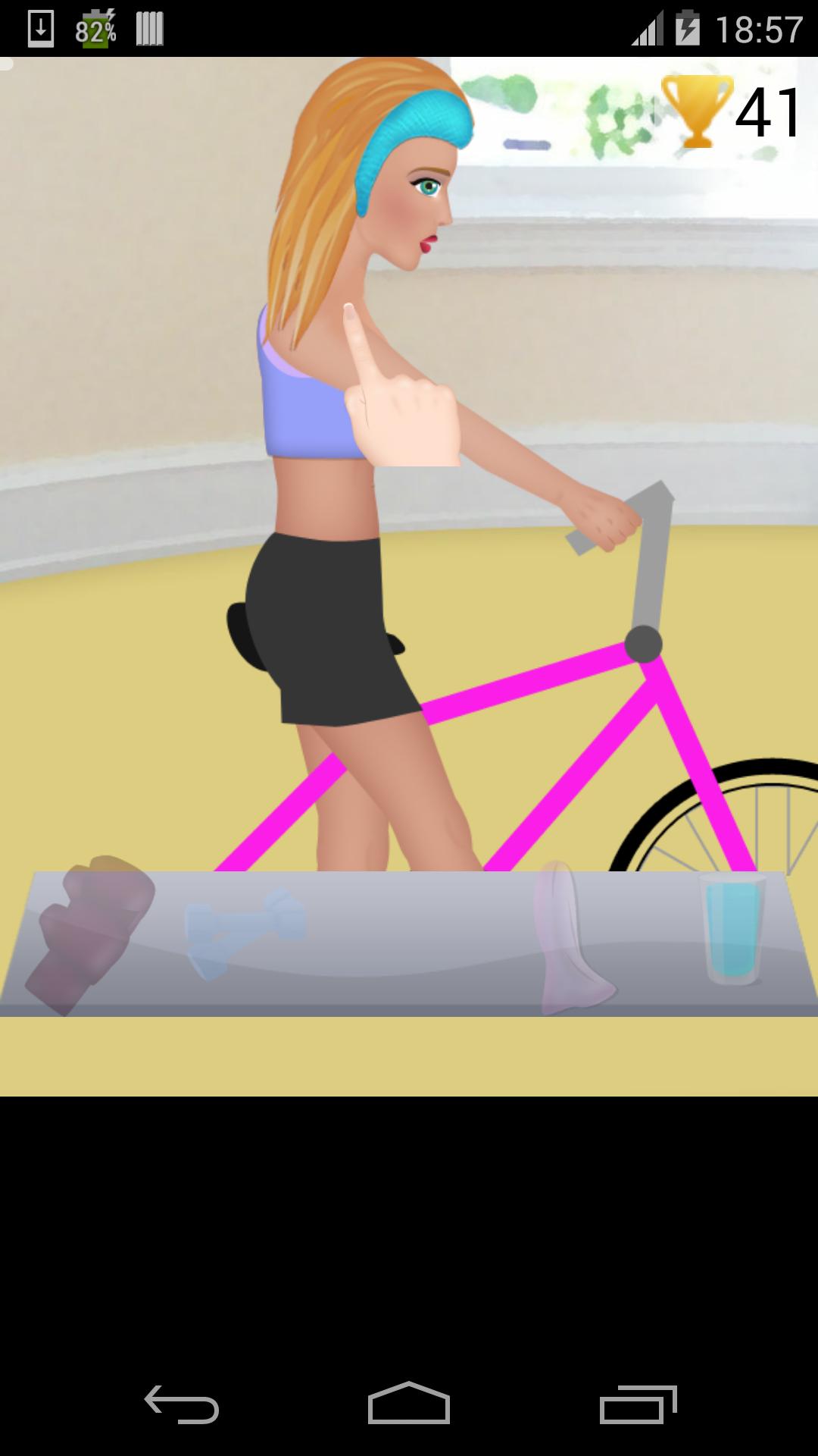 running sport girl game