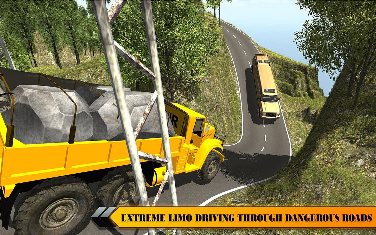 Offroad Limo Mountain Driving